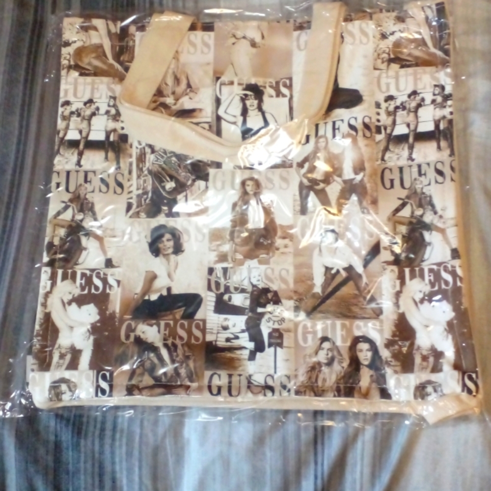 Brand new guess tote bag very big
